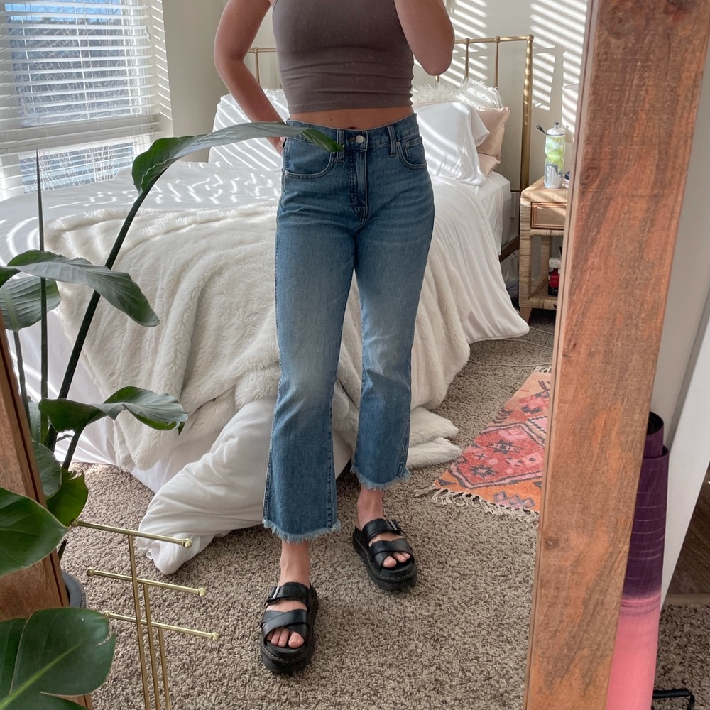 Madewell Cali-Demi Boot Jeans